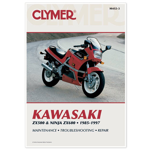 CLYMER MANUAL KAW ZX500 & 600 NINJA 85-97