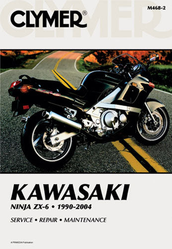 CLYMER MANUAL KAWASAKI NINJA ZX-6 1990-2004