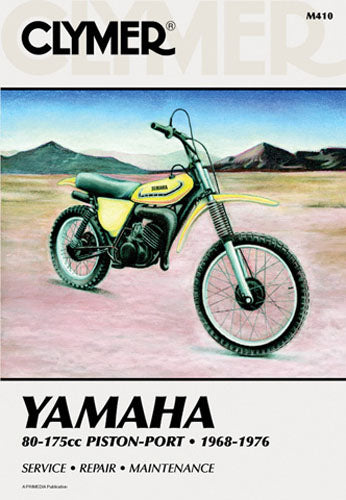 CLYMER MANUAL YAMAHA 80-175CC PISTON PORT