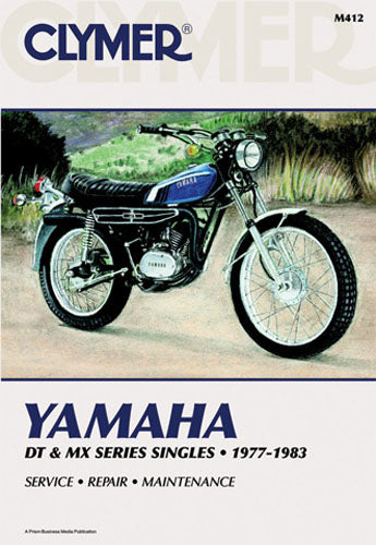 CLYMER MANUAL YAMAHA DT & MX SERIES SINGLES