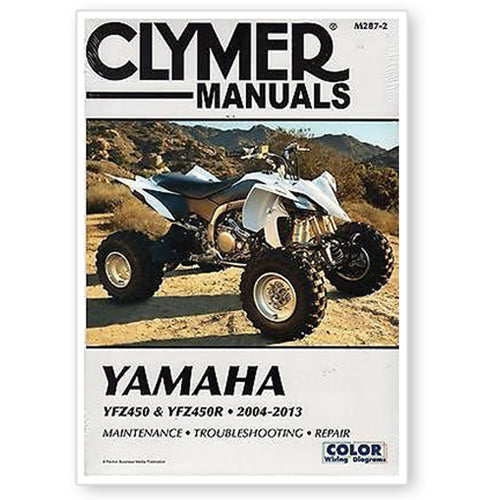 CLYMER REPAIR MANUAL YAMAHA YFZ450