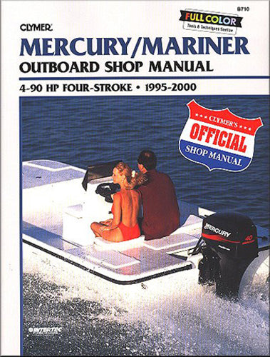 CLYMER MANUAL, MERC/MARNR 4-STROKE OB 95-00