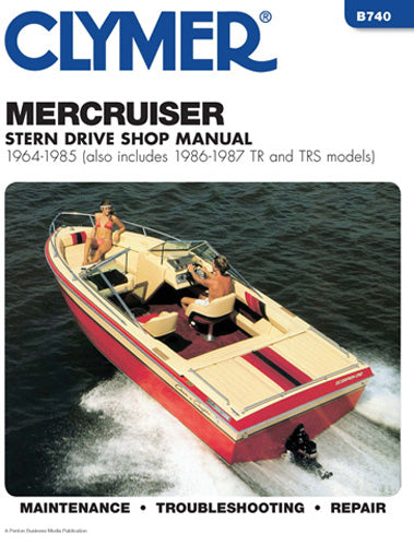 CLYMER MANUAL, MERCRUISER STRNDRV 64-1985