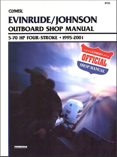 CLYMER MANUAL, JHNSN/EVNRD FOUR-STROKE OB 95-01