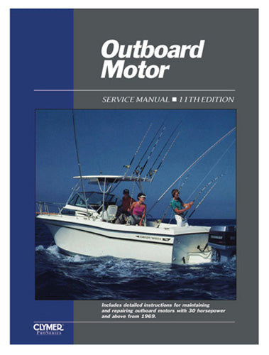 CLYMER MANUAL, OUTBOARD MOTOR SVC VOL 2 69-89