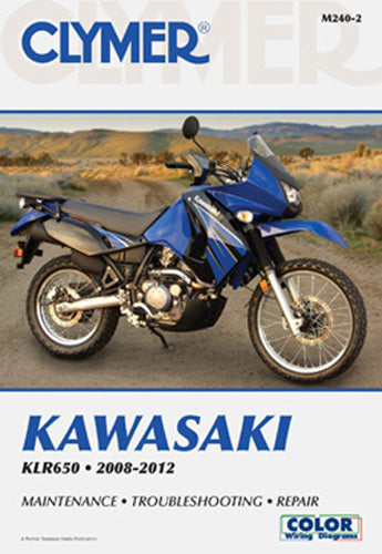 CLYMER MANUAL KAWASAKI KLR650 2008-2012