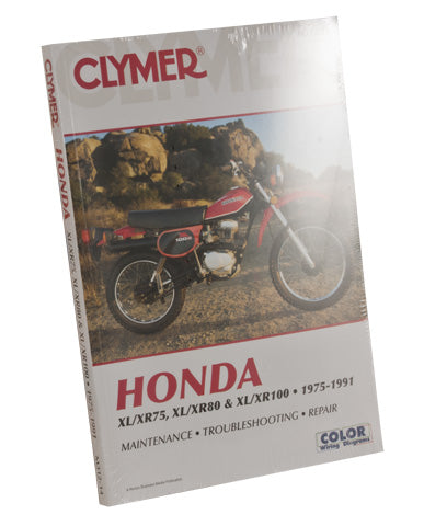 SERVICE MANUAL HONDA XL/XR75-100 1975-1991