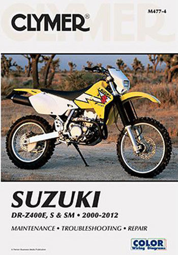 CLYMER MANUAL SUZUKI DR-Z400E,S & SM