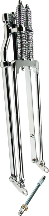 SPRINGER FORK TAPERED LEG +2 CHROME 061-400 image 1