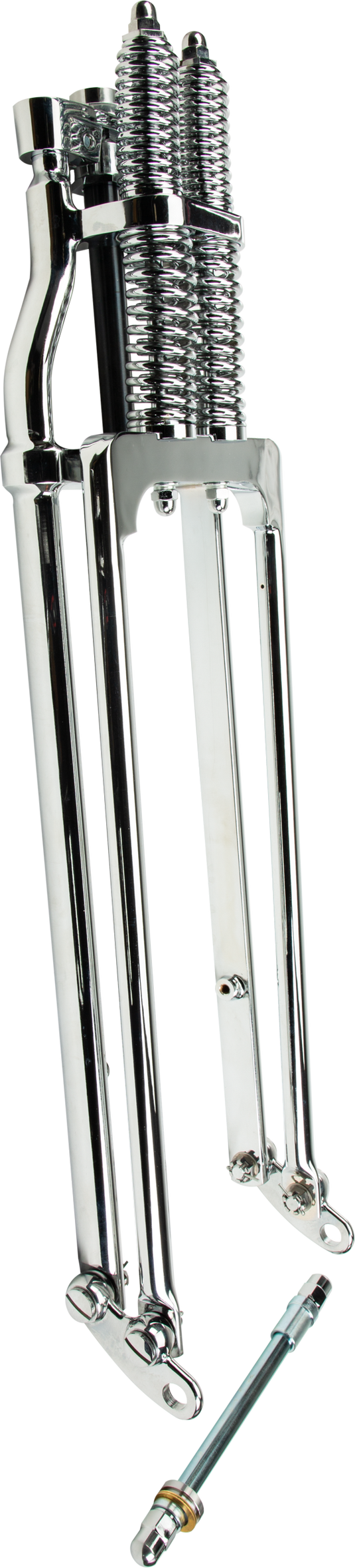 SPRINGER FORK TAPERED LEG +2 CHROME 061-400 image 1
