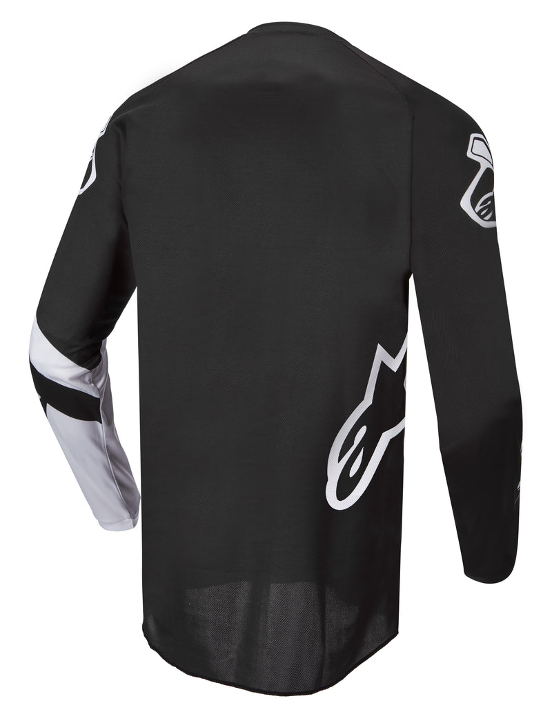 Load image into Gallery viewer, YOUTH RACER CHASER JERSEY BLACK/WHITE YS 3772422-12-S image 2
