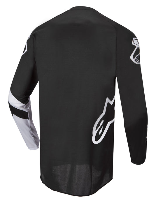 YOUTH RACER CHASER JERSEY BLACK/WHITE YM 3772422-12-M image 2