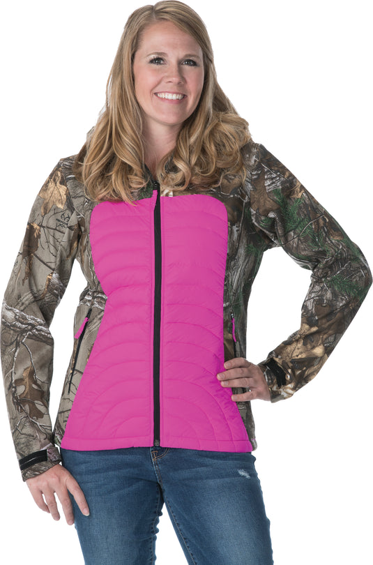 SOFTSHELL JACKET REALTREE/PINK MD 21737 image 1