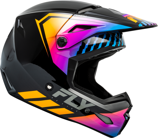 KINETIC MENACE HELMET BLACK/SUNRISE XL F73-8655X image 4