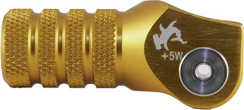 BILLET SHIFT LEVER OFFSET TIP GOLD +5MM 01-0000-04-50 image 1