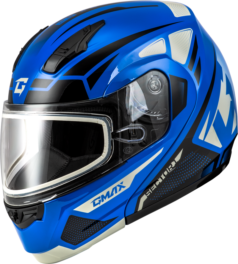 Load image into Gallery viewer, MD-04S SECTOR SNOW HELMET BLUE/BLACK SM M2043974 image 1
