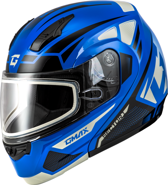 MD-04S SECTOR SNOW HELMET BLUE/BLACK LG M2043976 image 1