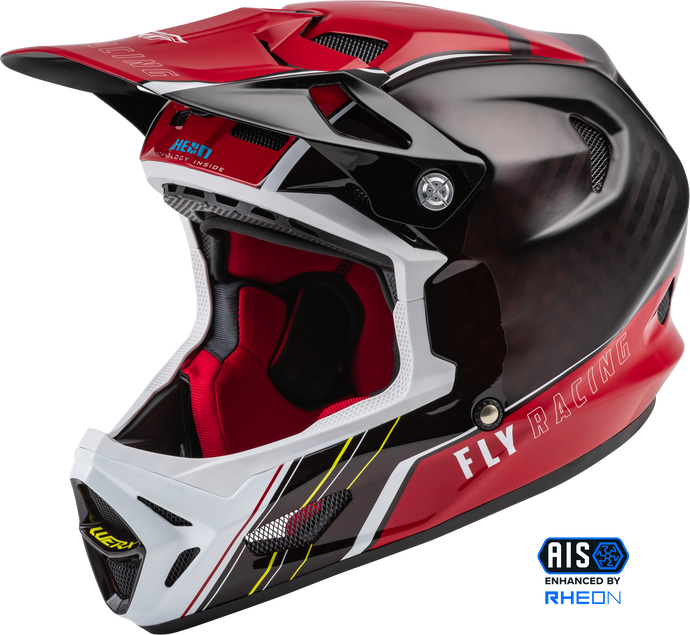 YOUTH WERX-R CARBON HELMET RED CARBON YL 73-9226YL image 1