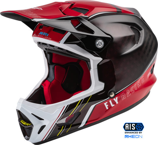 YOUTH WERX-R CARBON HELMET RED CARBON YL 73-9226YL image 1