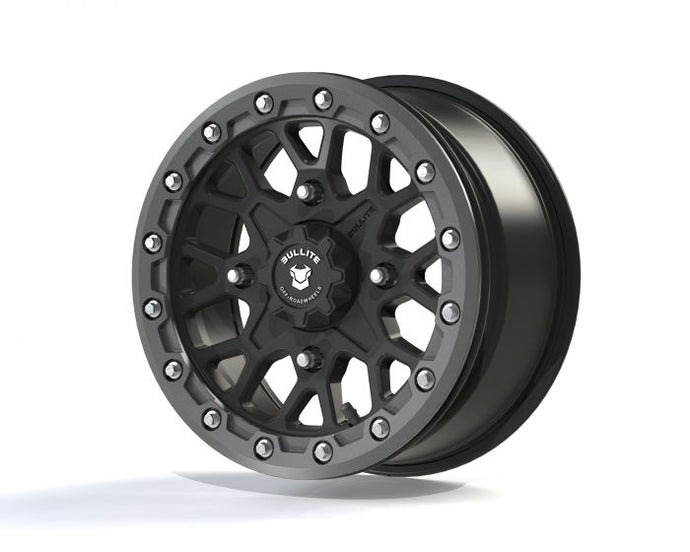 RIDER WHEEL BLACK/GUN METAL, 15X7.0, 4/137, 5+2