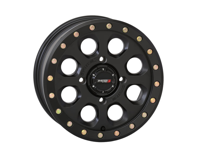 SB7 BL WHEEL 15X7 5+2 (+38MM) 4/156 MATTE BLACK 15S3-7556 image 1