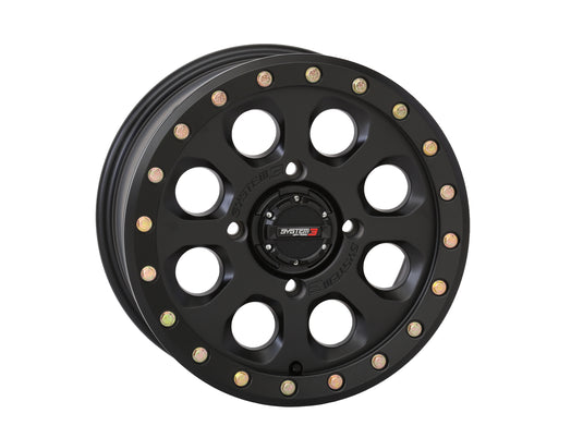 SB7 BL WHEEL 15X7 4+3 (+10MM) 4/137 MATTE BLACK 15S3-7536 image 1