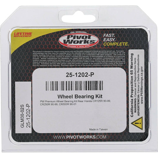 WHEEL BEARING KIT PREMIUM 25-1202-P image 4