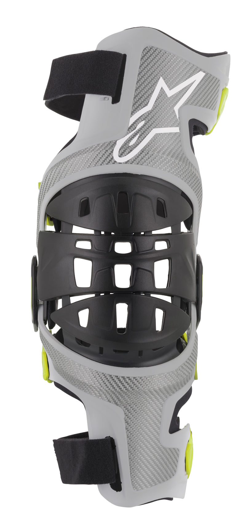 Load image into Gallery viewer, BIONIC 7 KNEE SET SILVER/YELLOW MD 6501319-195-M image 4
