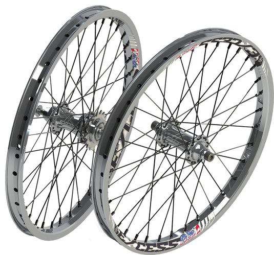 351 PRO WHEEL SET POLISHED 24X1.75