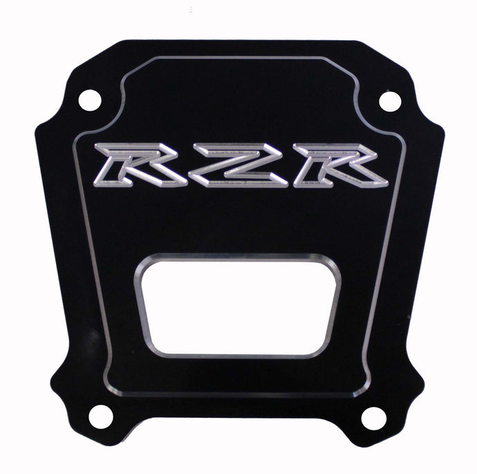 REAR DIFFERENTIAL PLATE (BLACK) RZR-RDP-1K17-BLK image 1