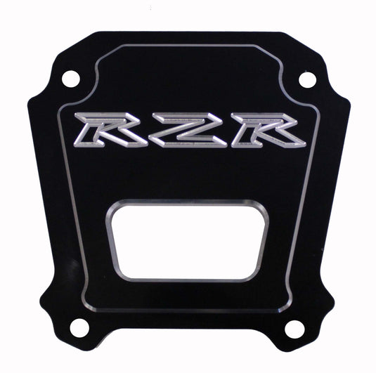 REAR DIFFERENTIAL PLATE (BLACK) RZR-RDP-1K17-BLK image 1