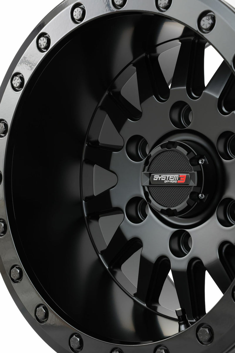 Load image into Gallery viewer, SB8 WHEEL 15X10 5+5 (0MM) 6/5.5 MATTE BLACK 15S3-85651 image 3
