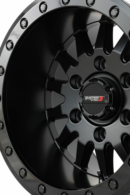 SB8 WHEEL 15X10 5+5 (0MM) 6/5.5 MATTE BLACK 15S3-85651 image 3