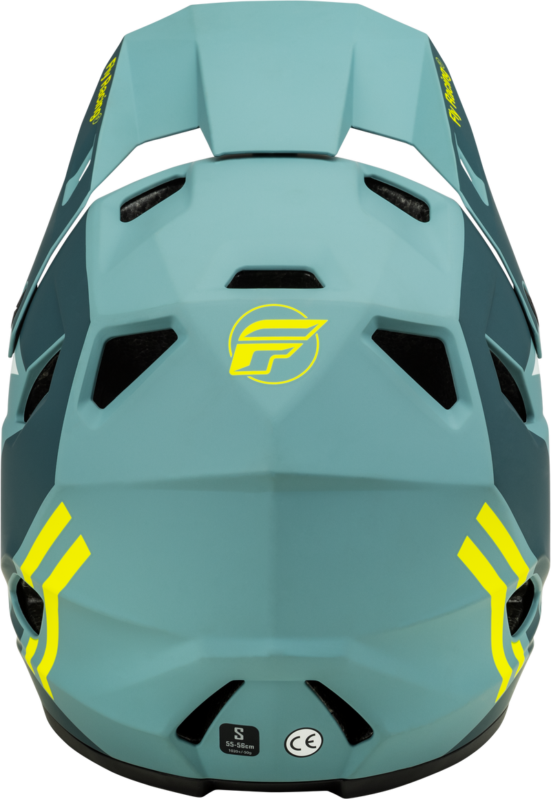 Load image into Gallery viewer, RAYCE HELMET MATTE BLUE STONE/HI-VIS MD 73-3610M image 2
