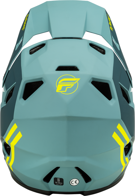 RAYCE HELMET MATTE BLUE STONE/HI-VIS XL 73-3610X image 2