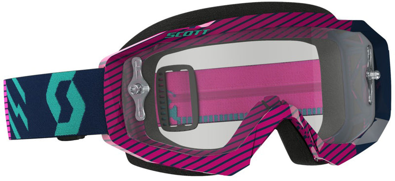 Load image into Gallery viewer, HUSTLE GOGGLE BLUE/PINK W/CLEAR WORKS LENS 262592-2839113 image 1
