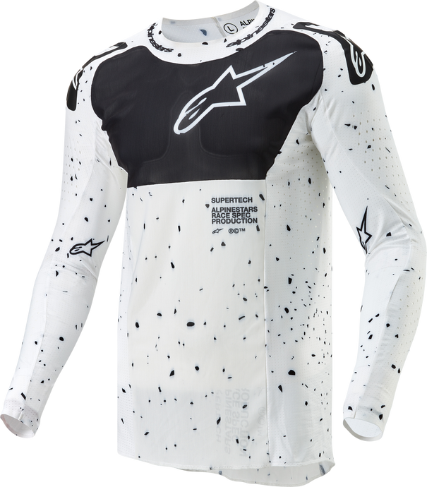 SUPERTECH SPEK JERSEY WHITE/BLACK 2X 3763424-21-XXL image 1