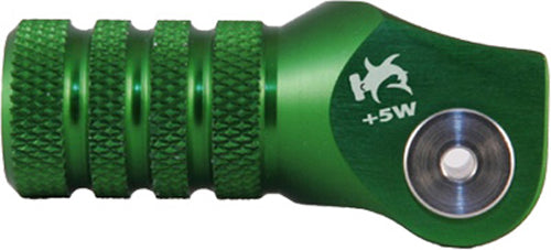 BILLET SHIFT LEVER OFFSET TIP GREEN +5MM 01-0000-04-30 image 1