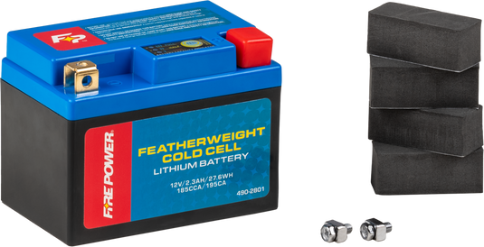 LITHIUM BATTERY COLD CELL 185 CCA HJTZ7S-FP-B-C HJTZ7S-FP-B-C image 1