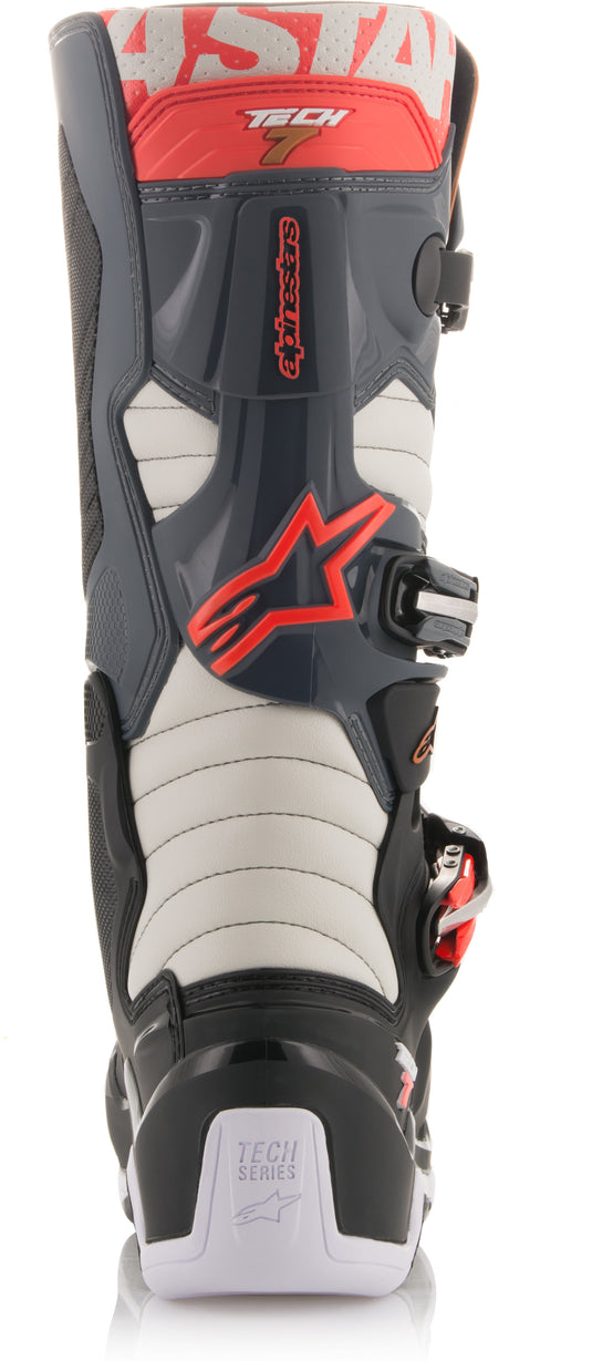 TECH 7 BLACKJACK BOOTS YELLOW/FLUORESCENT RED 08 2012014-9013-8 image 2