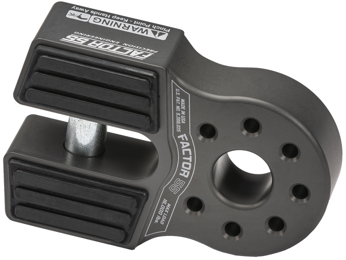 FLATLINK XTV WINCH SHACKLE GREY 00070-06 image 1
