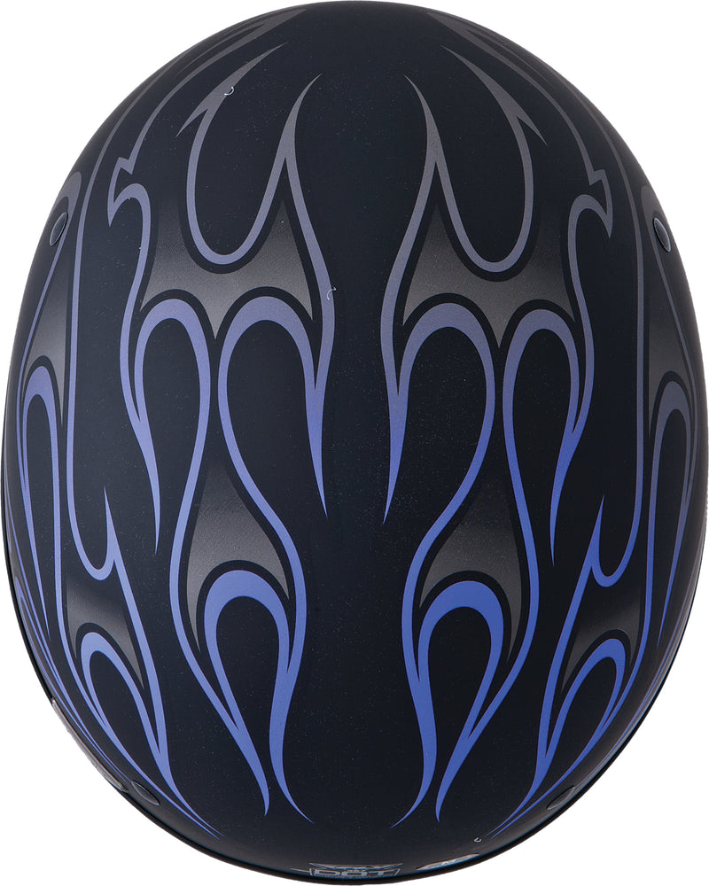 Load image into Gallery viewer, .357 FLAME HALF HELMET MATTE PURPLE XL 73-8206-5 image 2
