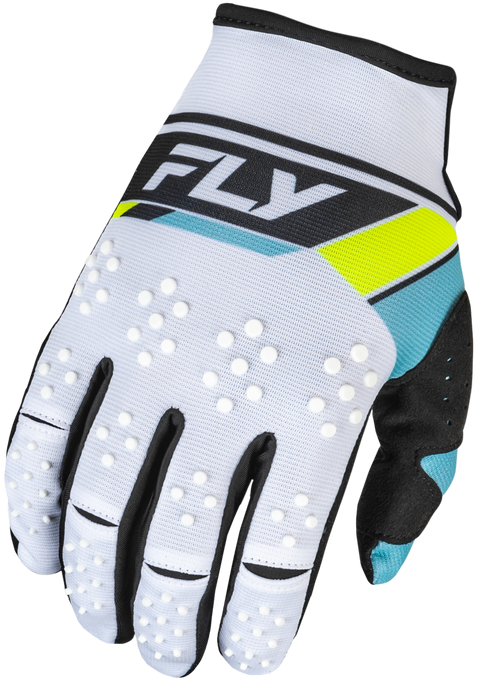 KINETIC PRIX GLOVES WHITE/BLACK/HI-VIS 3X 377-4133X image 1
