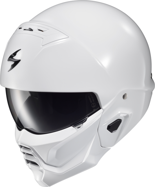 COVERT 2 OPEN-FACE HELMET GLOSS WHITE  MD CV2-0054 image 2