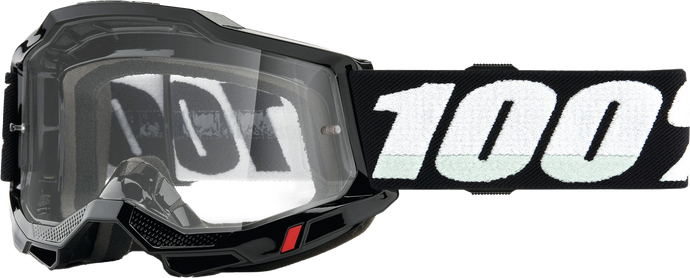 ACCURI 2 JUNIOR GOGGLE BLACK CLEAR LENS 50024-00010 image 1