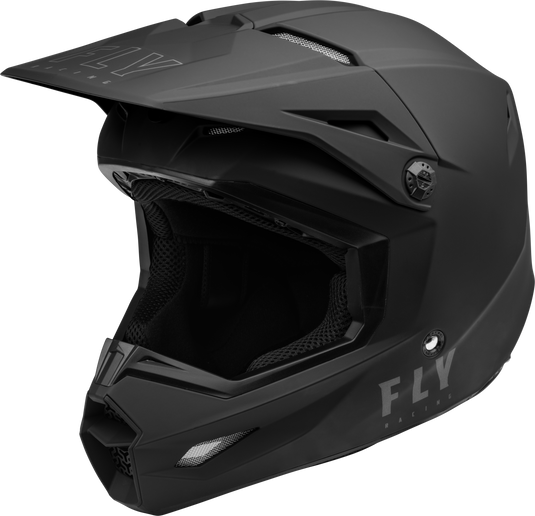 KINETIC SOLID HELMET MATTE BLACK 2X F73-34712X image 1