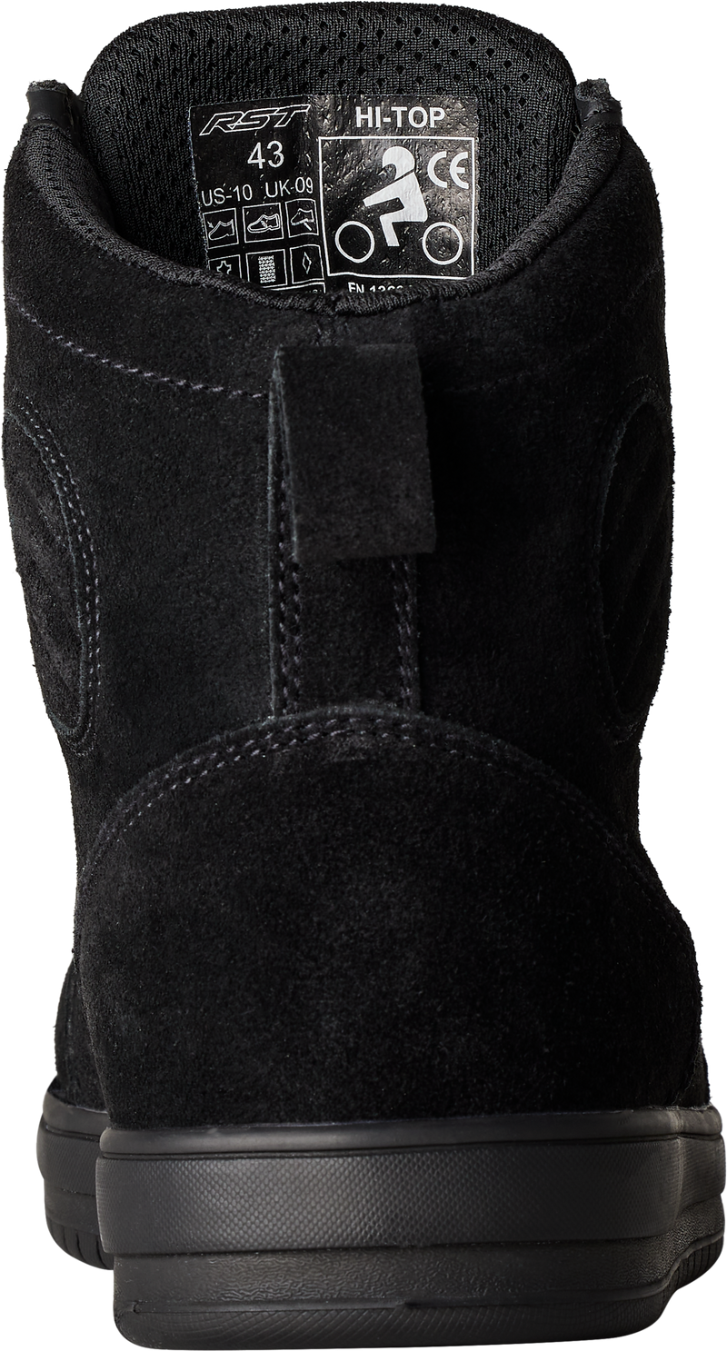 Load image into Gallery viewer, HITOP MOTO SNEAKER CE BOOT BLACK SUEDE  SZ 7 103052BLK-40 image 4
