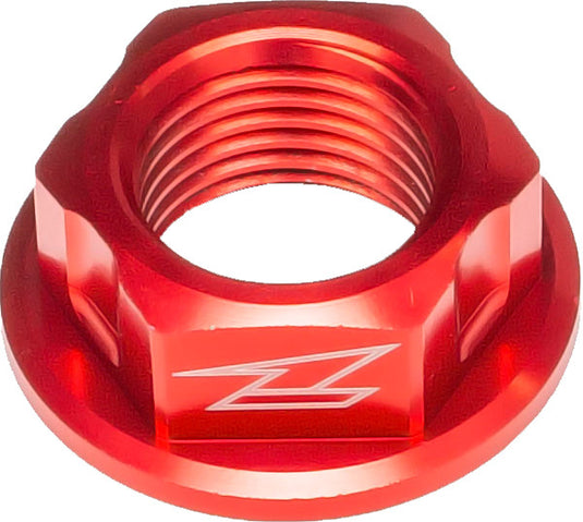 AXLE NUT M16X22-P1.5 H11 RED ZE93-8012 image 1