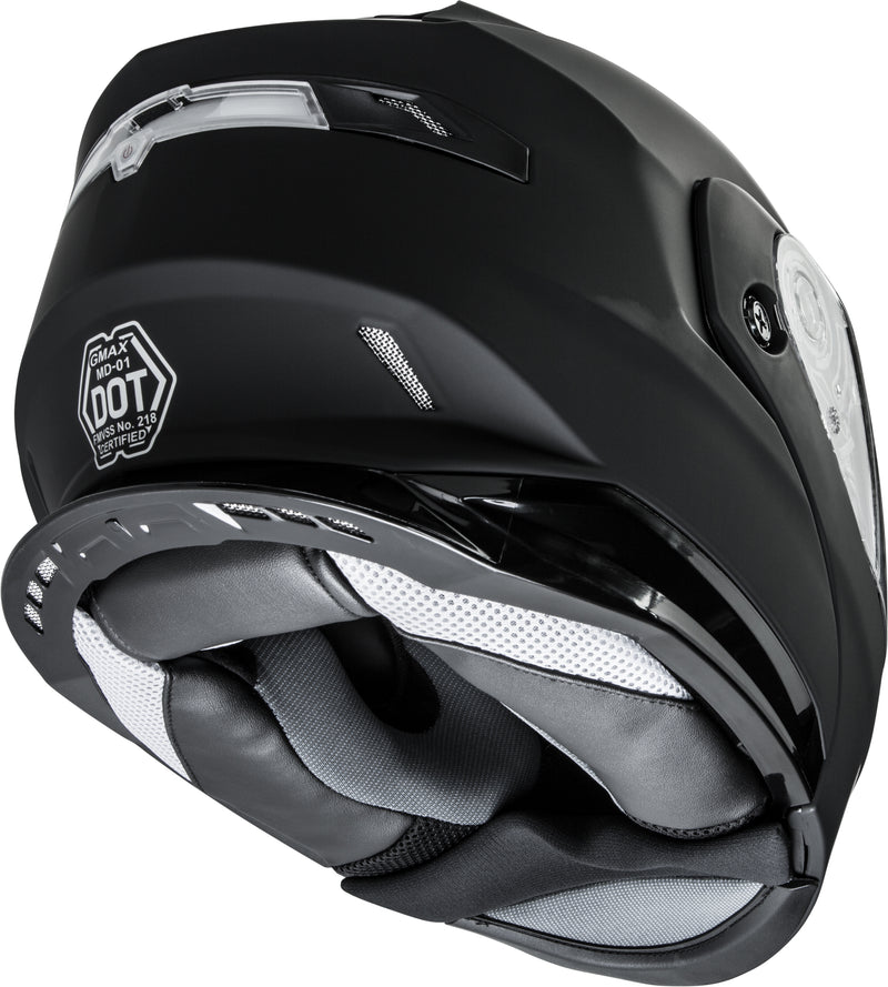Load image into Gallery viewer, MD-01 SOLID MODULAR HELMET MATTE BLACK 3X G201079~DUP-ECE image 5
