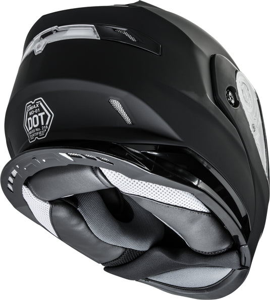 MD-01S MODULAR SNOW HELMET MATTE BLACK LG G2010076D-ECE image 5